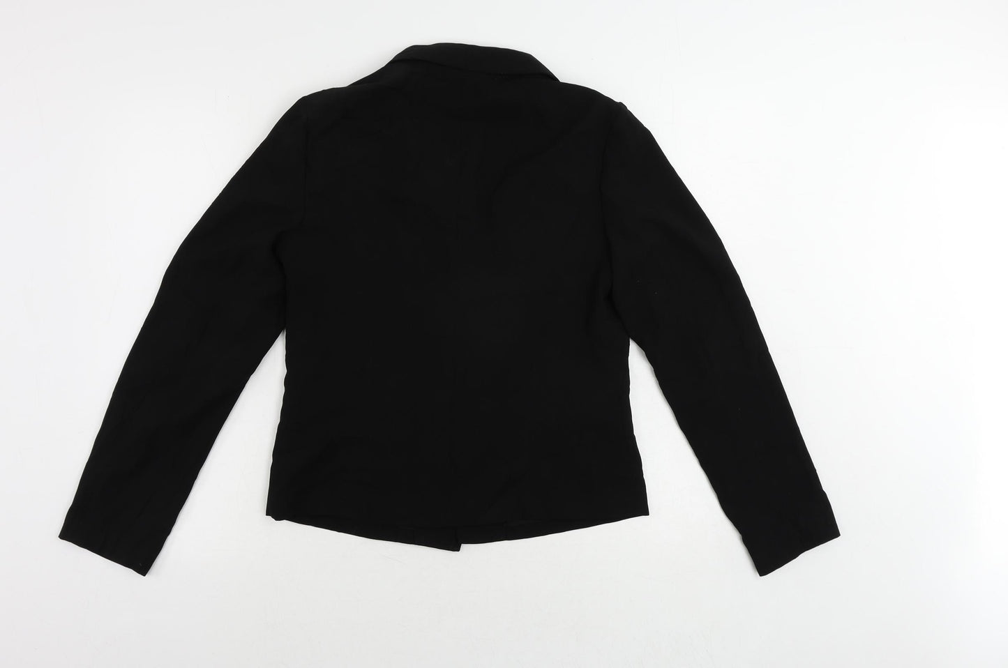 New Look Womens Black Jacket Blazer Size 10 - Open