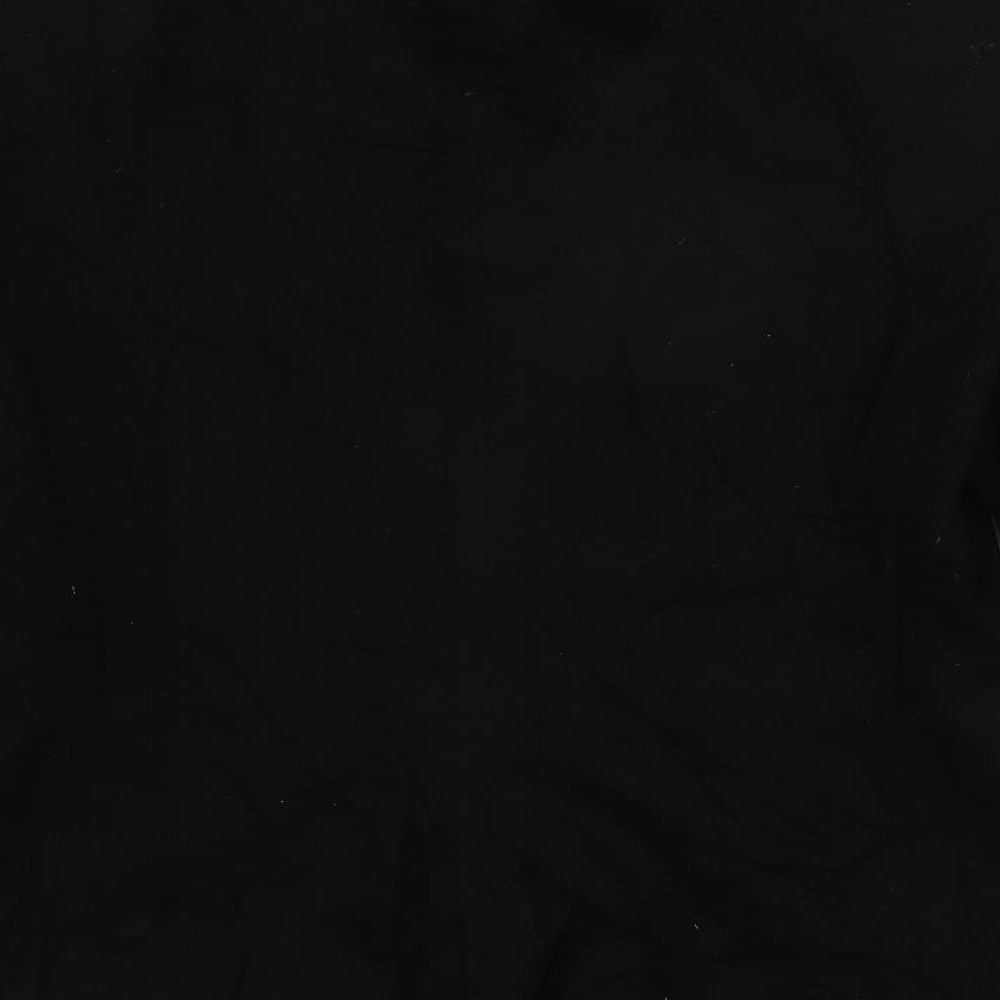 Umberto Ginocchirtti Womens Black Jacket Size 10 Button - Vintage