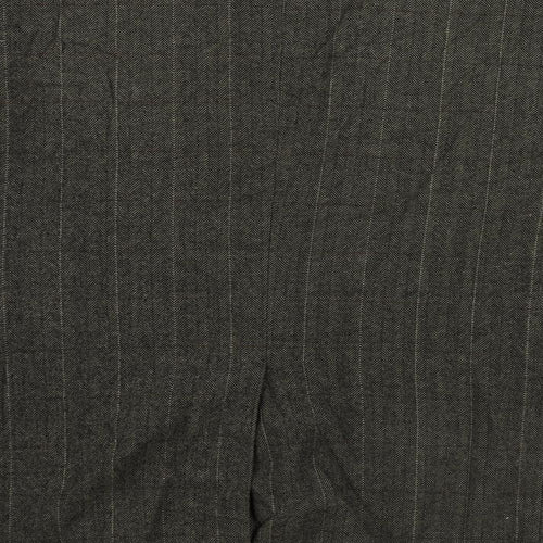 NEXT Mens Green Herringbone Polyester Jacket Blazer Size 46 Regular