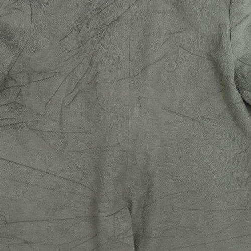 Marks and Spencer Womens Grey Overcoat Coat Size 18 Button