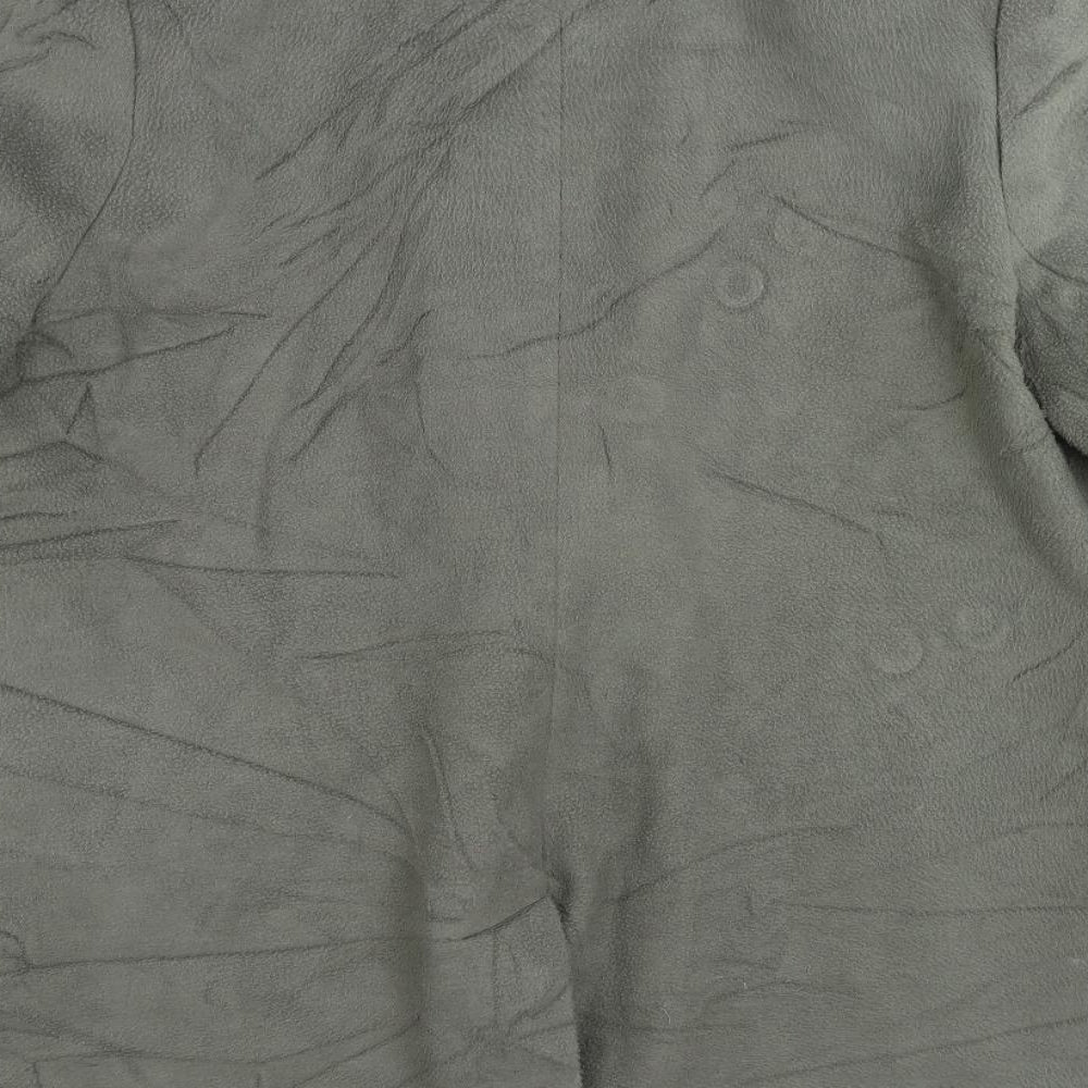 Marks and Spencer Womens Grey Overcoat Coat Size 18 Button