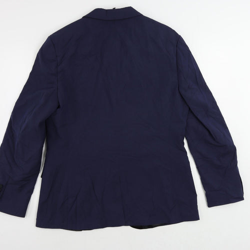 ASOS Mens Blue Polyester Tuxedo Suit Jacket Size 42 Regular