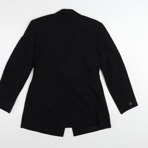 Betty Barclay Womens Black Jacket Blazer Size 12 Button