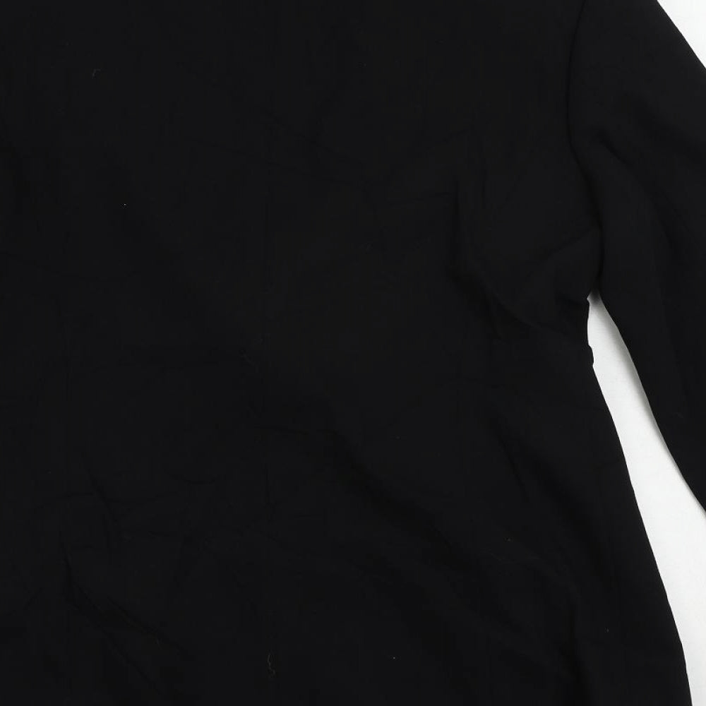 Betty Barclay Womens Black Jacket Blazer Size 12 Button