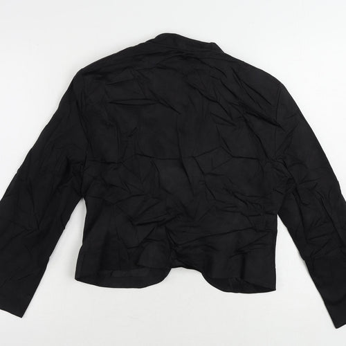 bonprix Womens Black Jacket Blazer Size 16 - Open