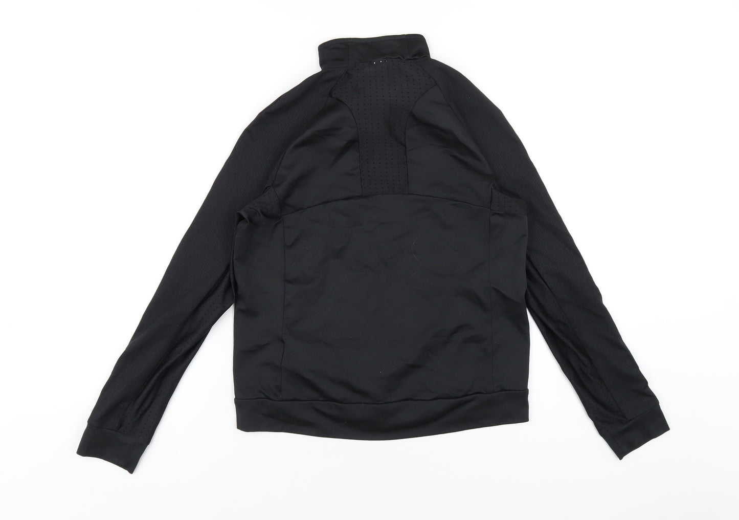 DECATHLON Boys Black Jacket Size 12-13 Years Zip