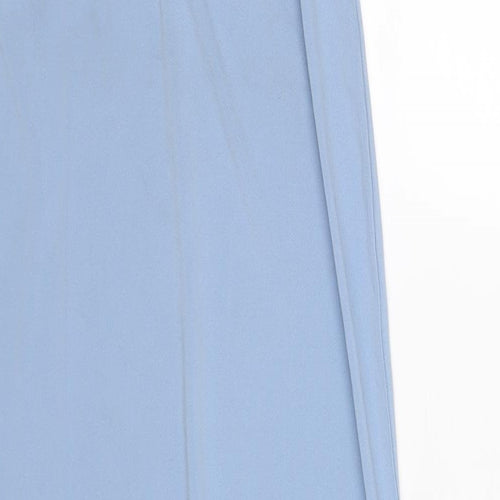 Urban Outfitters Womens Blue Polyester Bodycon Size XS Square Neck Pullover