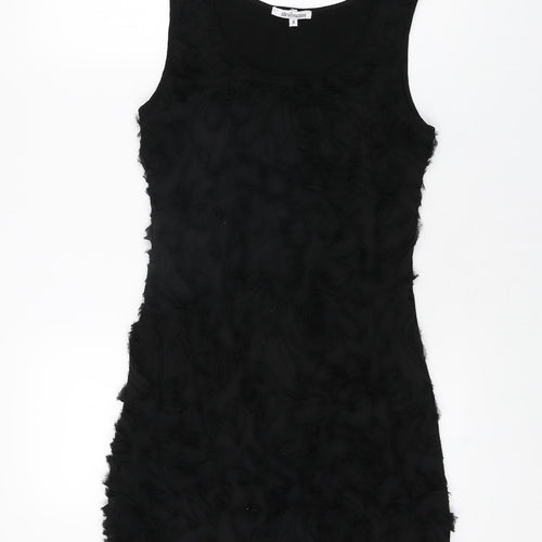 Steilmann Womens Black Polyester Bodycon Size S Round Neck Pullover