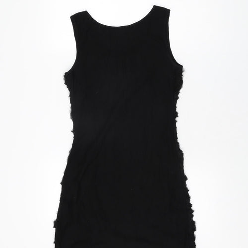 Steilmann Womens Black Polyester Bodycon Size S Round Neck Pullover