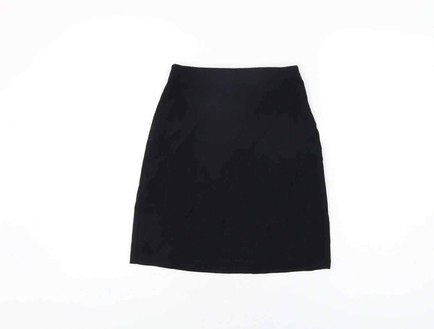 Banner Womens Black Viscose Mini Skirt Size 24 in