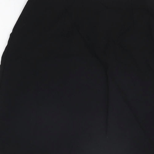 Banner Womens Black Viscose Mini Skirt Size 24 in