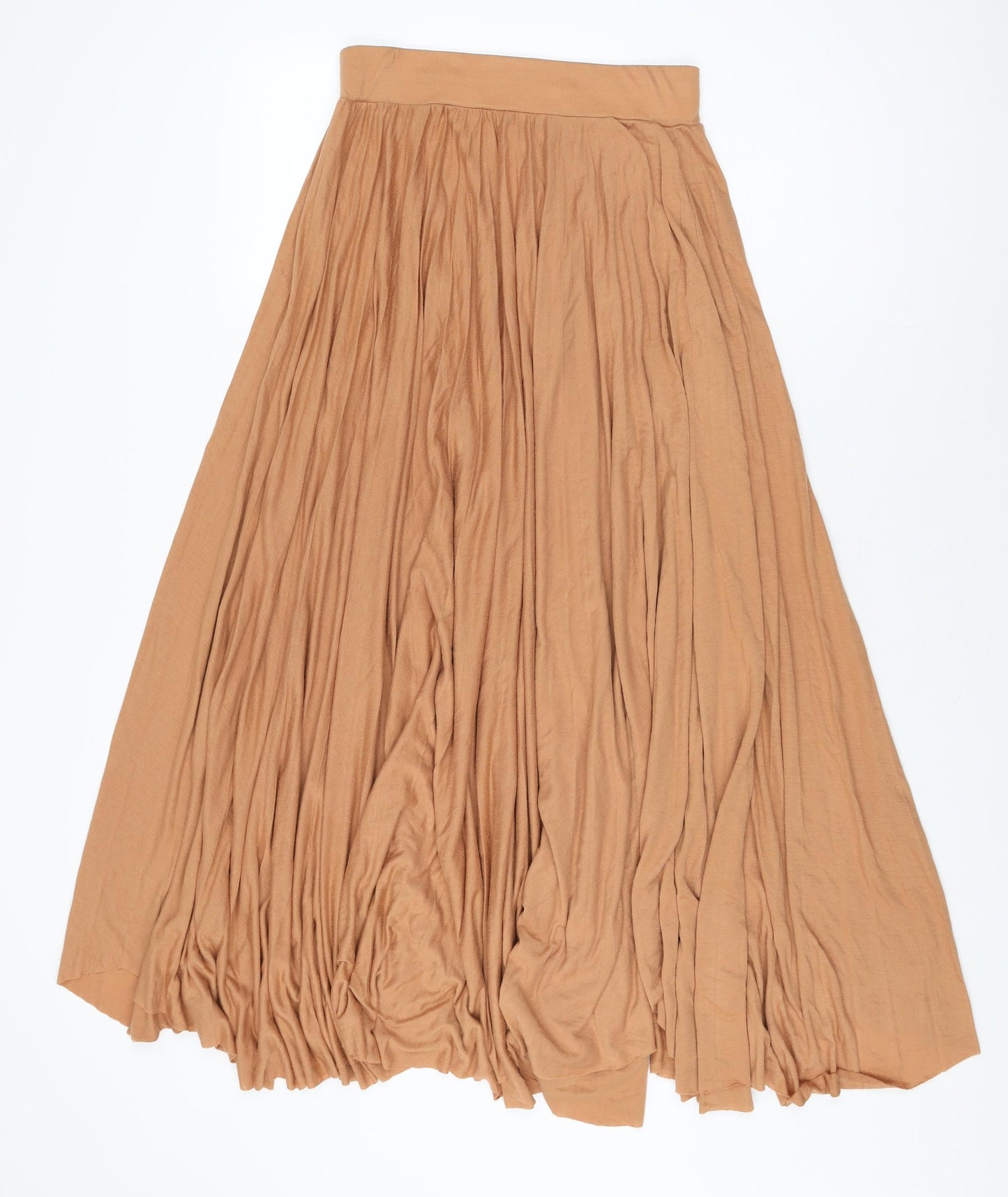 River Island Womens Brown Polyester Swing Skirt Size 8