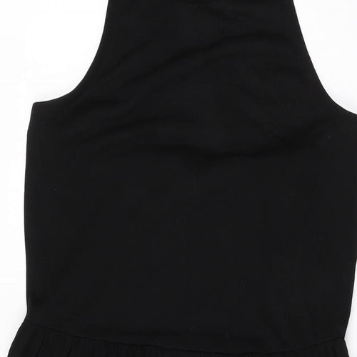 JDY Womens Black Polyester Shift Size S Round Neck Pullover