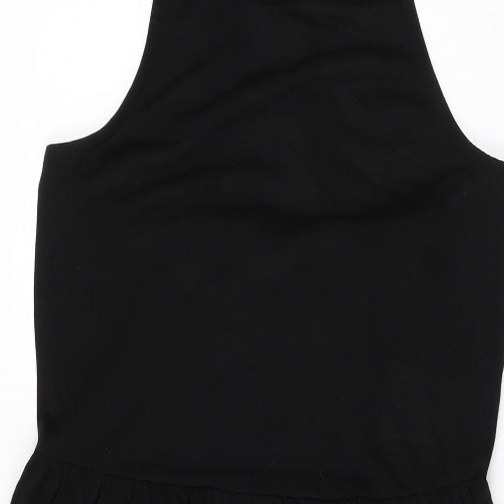 JDY Womens Black Polyester Shift Size S Round Neck Pullover