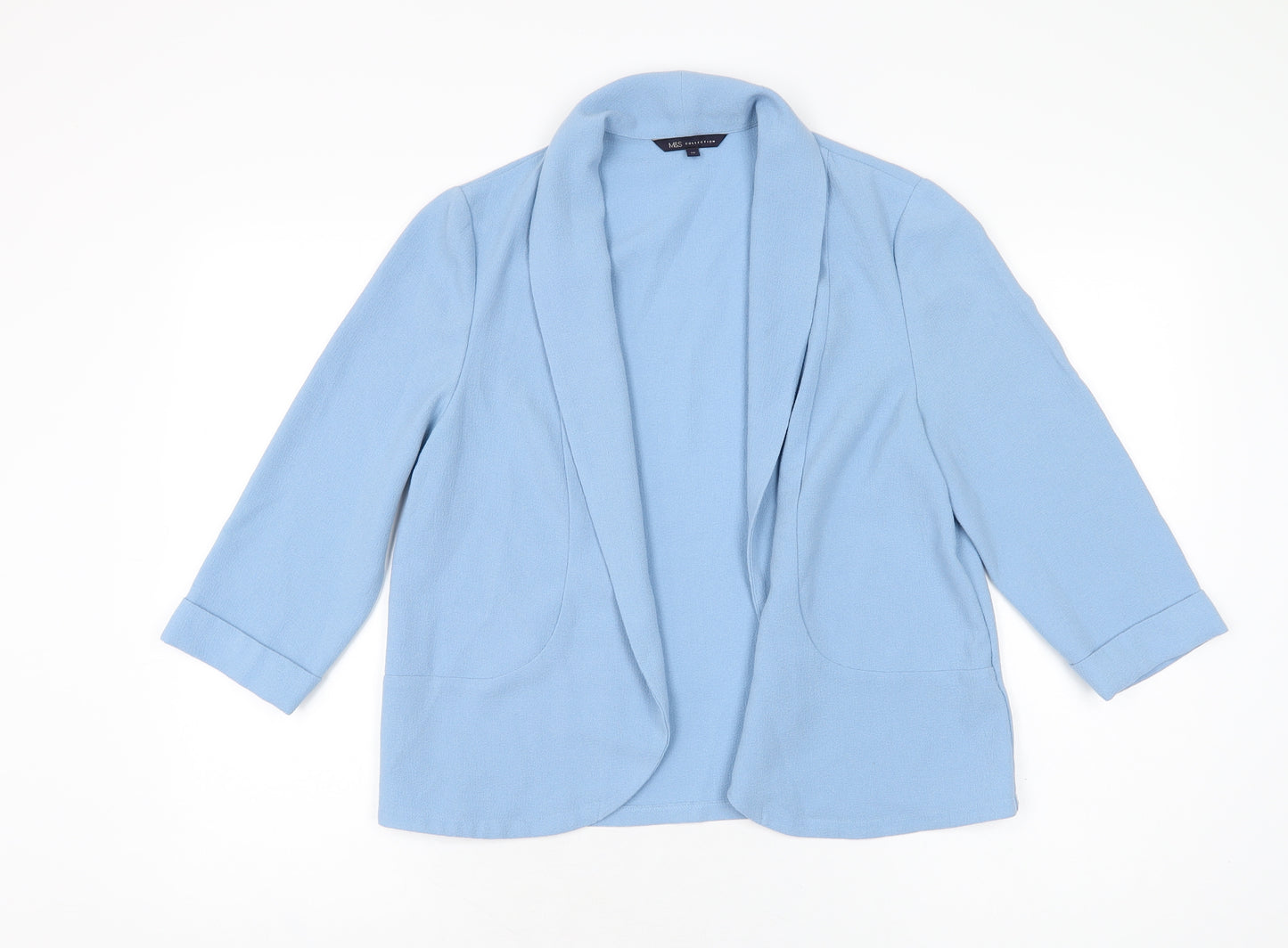 Marks and Spencer Womens Blue Jacket Size 10