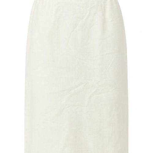Fiorella Womens Ivory Polyester Straight & Pencil Skirt Size 16 Zip