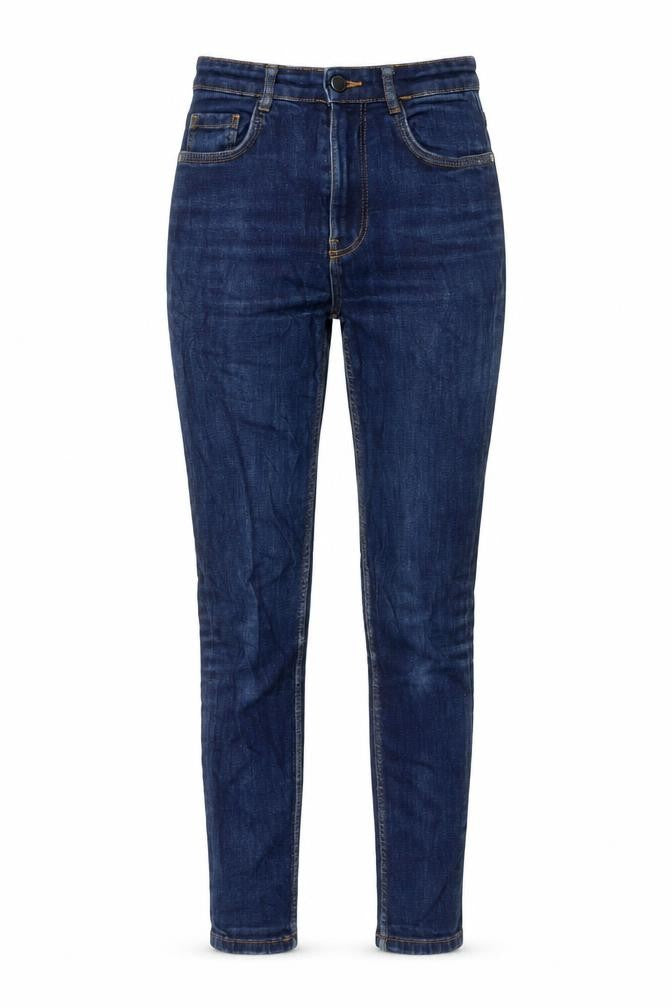 Zara Womens Blue Cotton Skinny Jeans Size 8 L27 in Regular Button