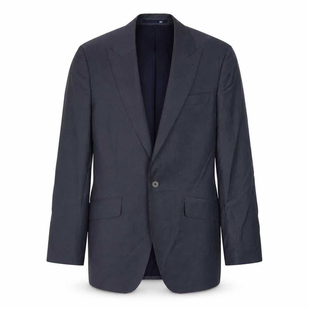 Next Mens Blue Wool Jacket Suit Jacket Size S Regular