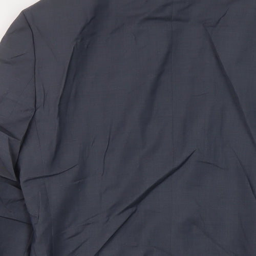 NEXT Mens Blue Wool Jacket Suit Jacket Size S Regular