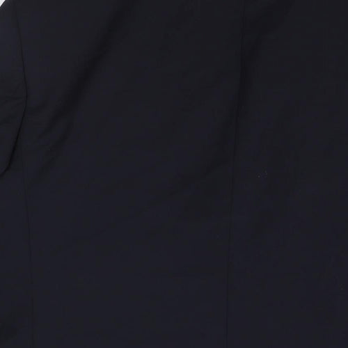 Autograph Mens Blue Wool Jacket Suit Jacket Size 40 Regular