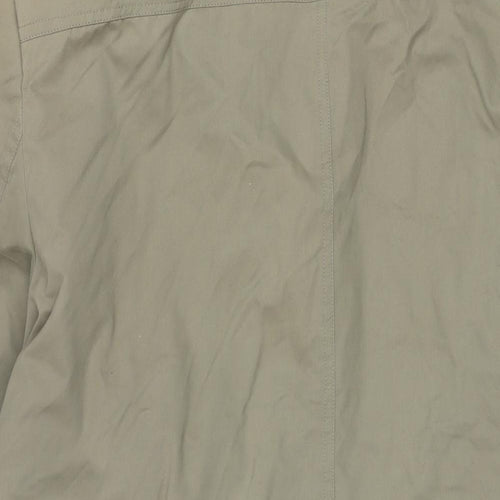 Peter Christian Mens Beige Trench Coat Coat Size XL Button