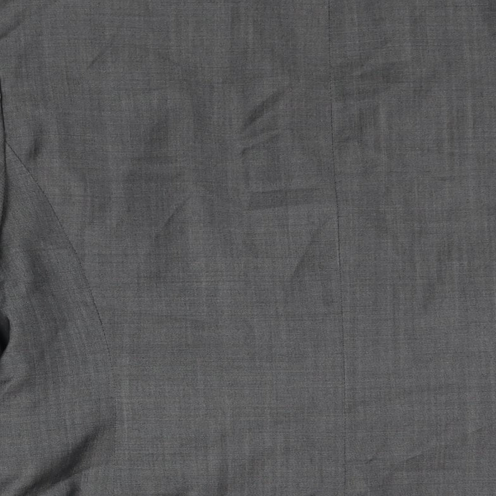 Aquascutum Womens Grey Wool Jacket Suit Jacket Size M - Estimated Size