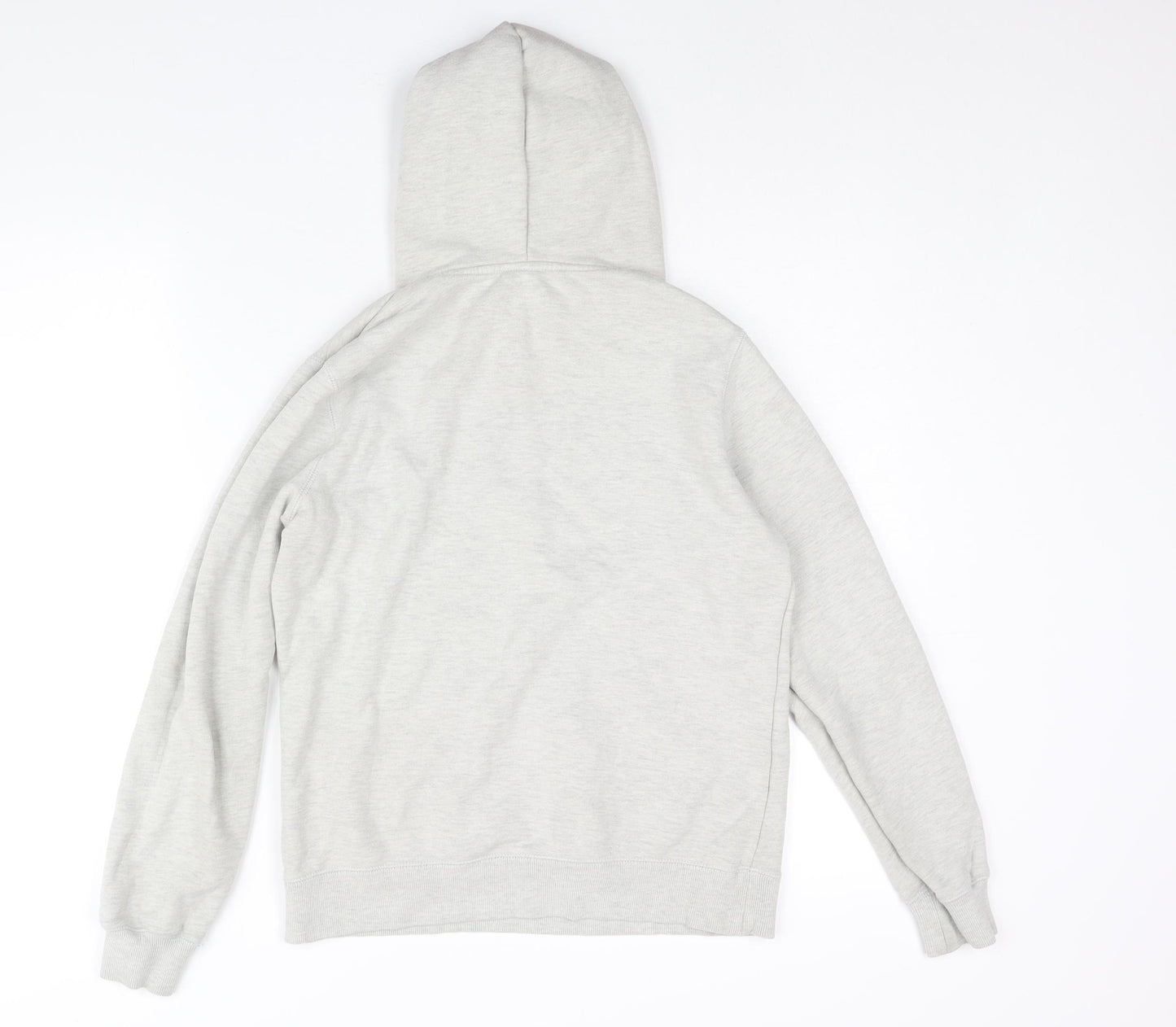 Saltrock Womens Grey Cotton Pullover Hoodie Size 10 Pullover - Logo Print