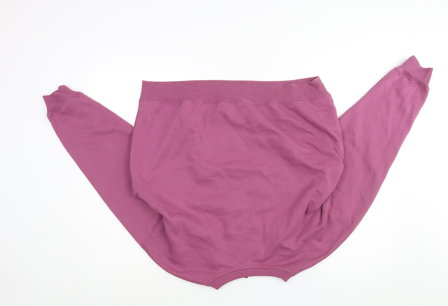 Divided by H&M Womens Purple Cotton Pullover Sweatshirt Size L Pullover - Mount Rainier National Forest