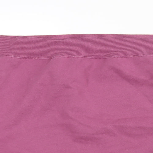 Divided by H&M Womens Purple Cotton Pullover Sweatshirt Size L Pullover - Mount Rainier National Forest