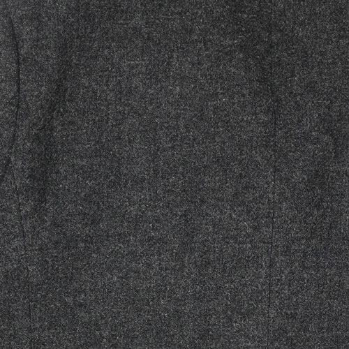 Harris Tweed Mens Grey Wool Jacket Blazer Size 48 Regular