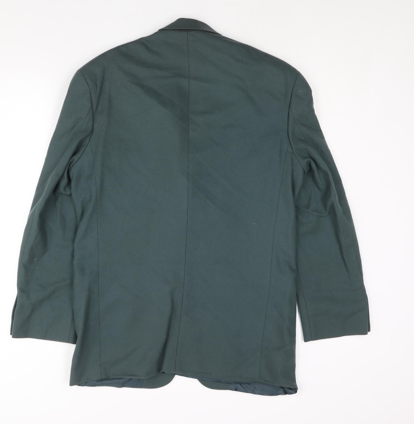 NEXT Mens Green Wool Jacket Suit Jacket Size S Regular