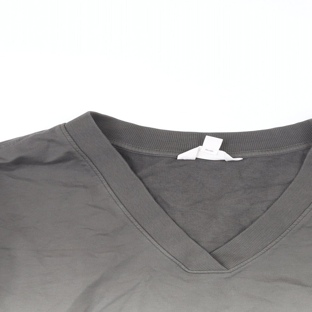 Marks and Spencer Womens Grey Cotton Pullover Sweatshirt Size XS Pullover - Ombre
