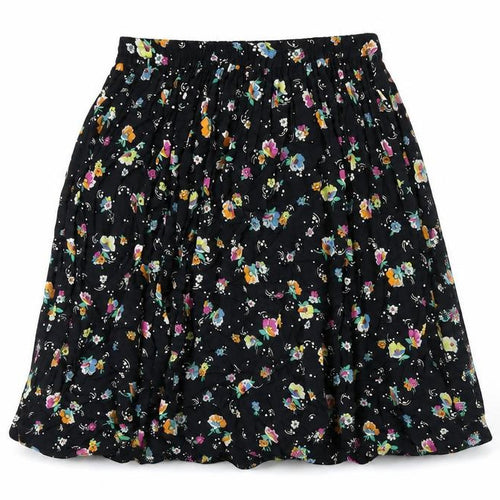 Wagner Moden Womens Blue Geometric Polyester Peasant Skirt Size 10 - Floral Print