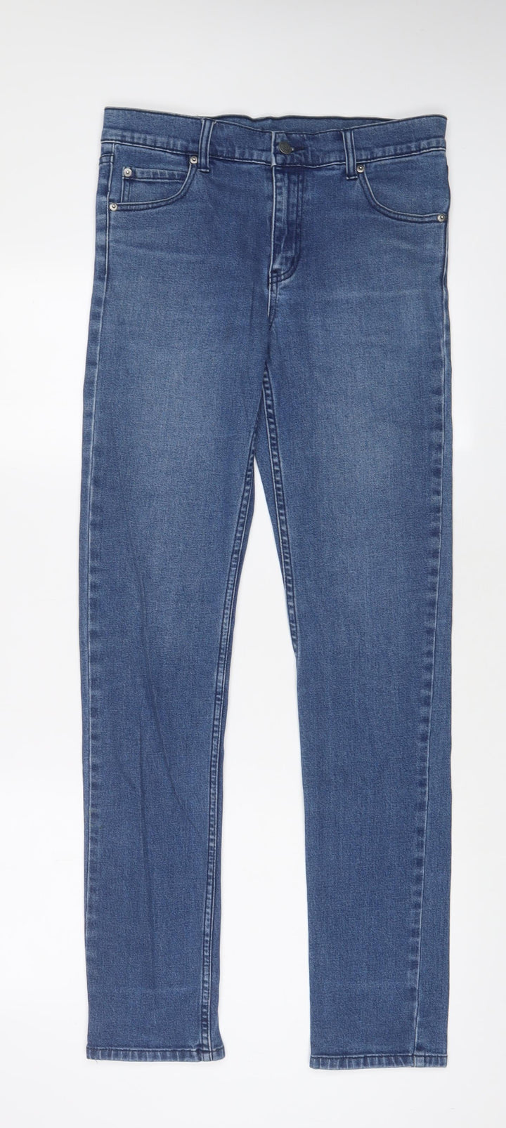 Cheap Monday Womens Blue Cotton Skinny Jeans Size 32 in L34 in Regular Zip