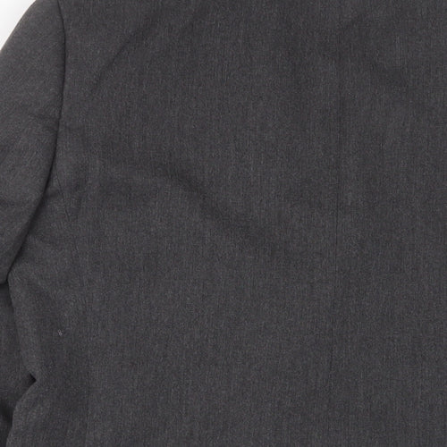 Marks and Spencer Mens Grey Polyester Jacket Suit Jacket Size 38 Regular - Inside pockets