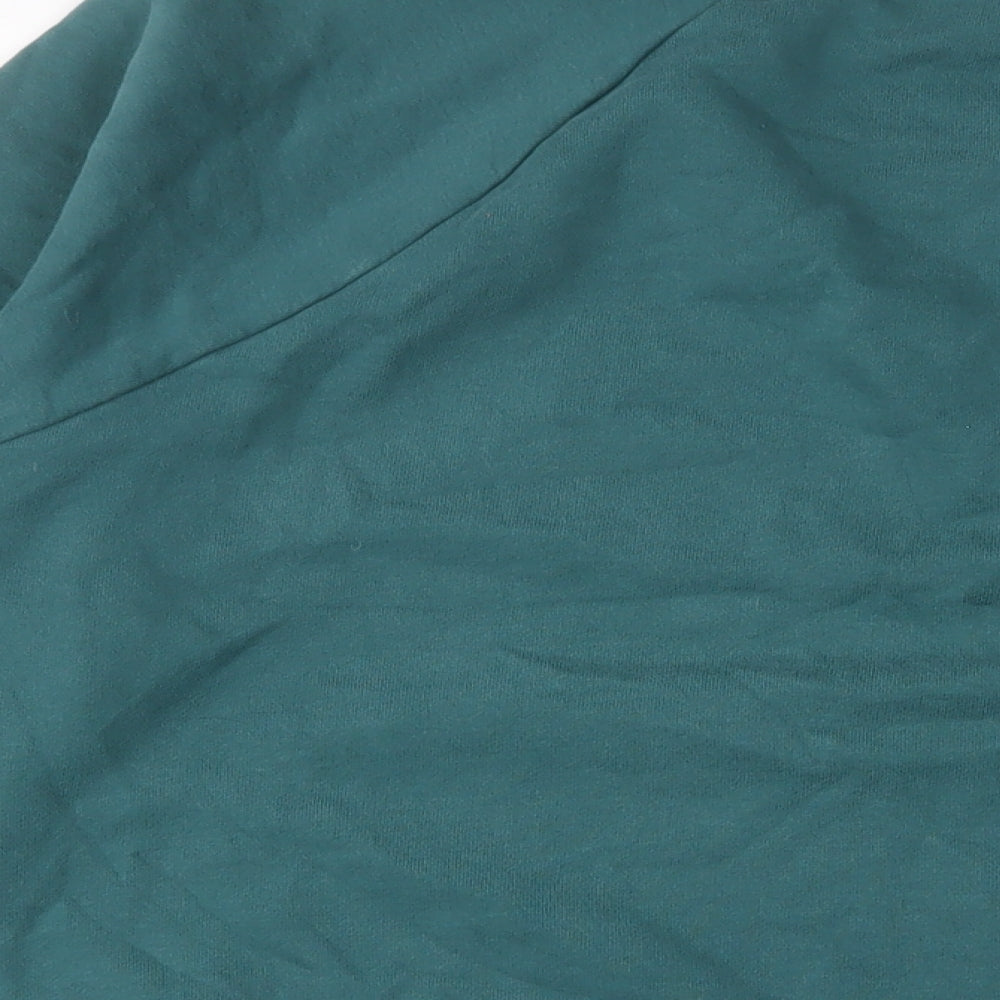 NEXT Womens Green Cotton Pullover Sweatshirt Size 22 Pullover