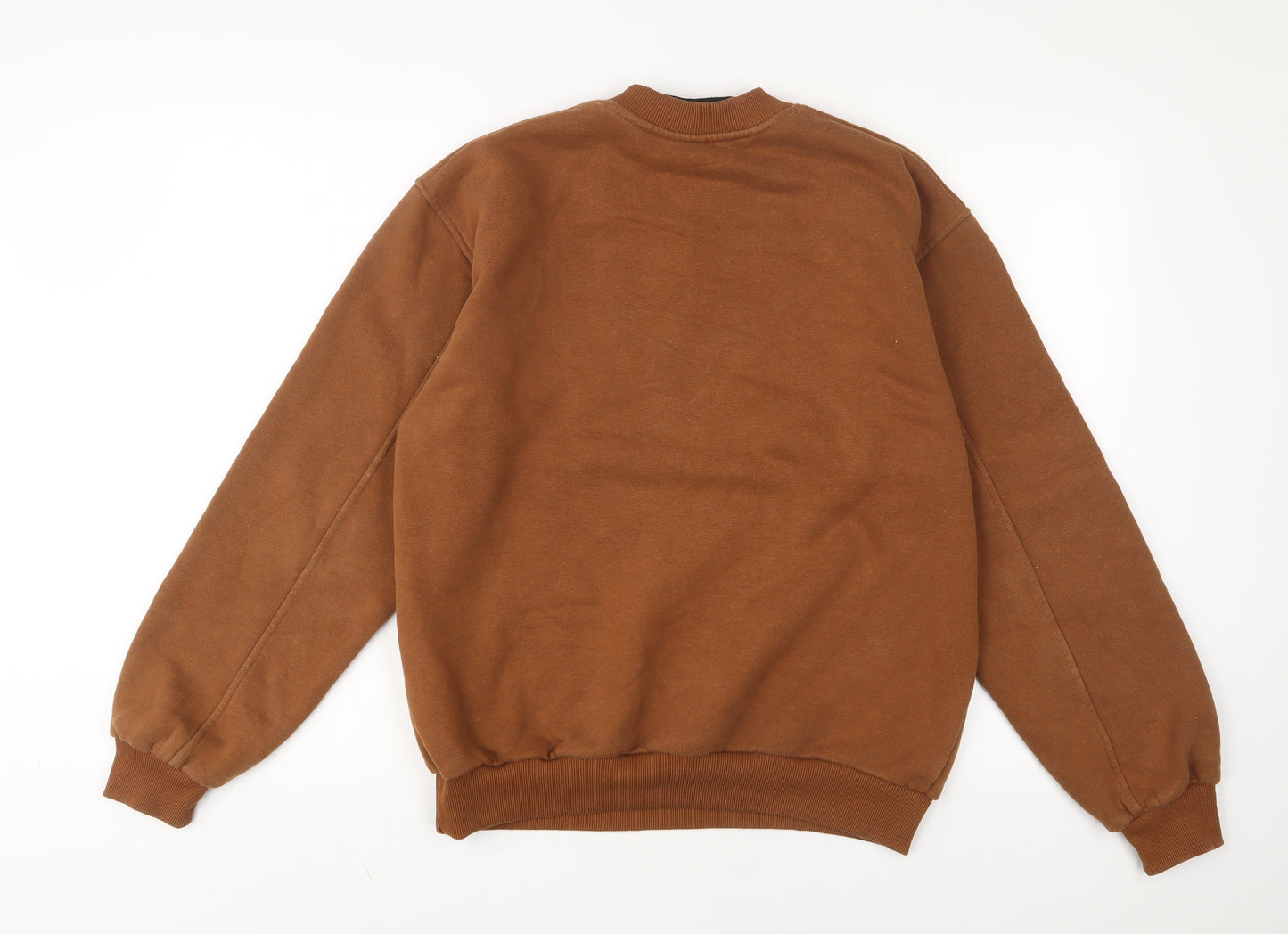 Nike Womens Brown Cotton Pullover Sweatshirt Size M Pullover