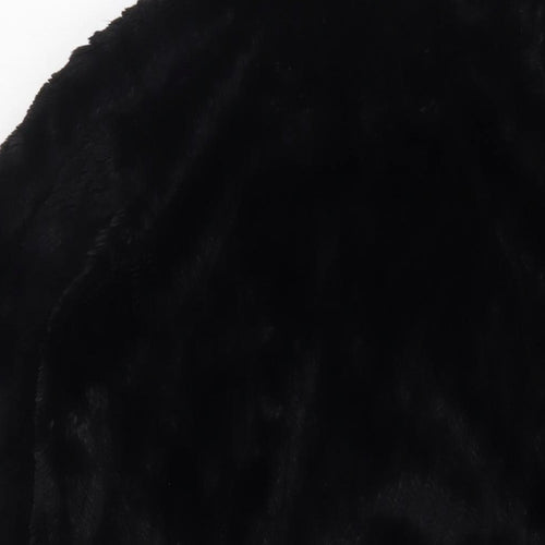 Dorothy Perkins Womens Black Jacket Size 12 Hook & Eye