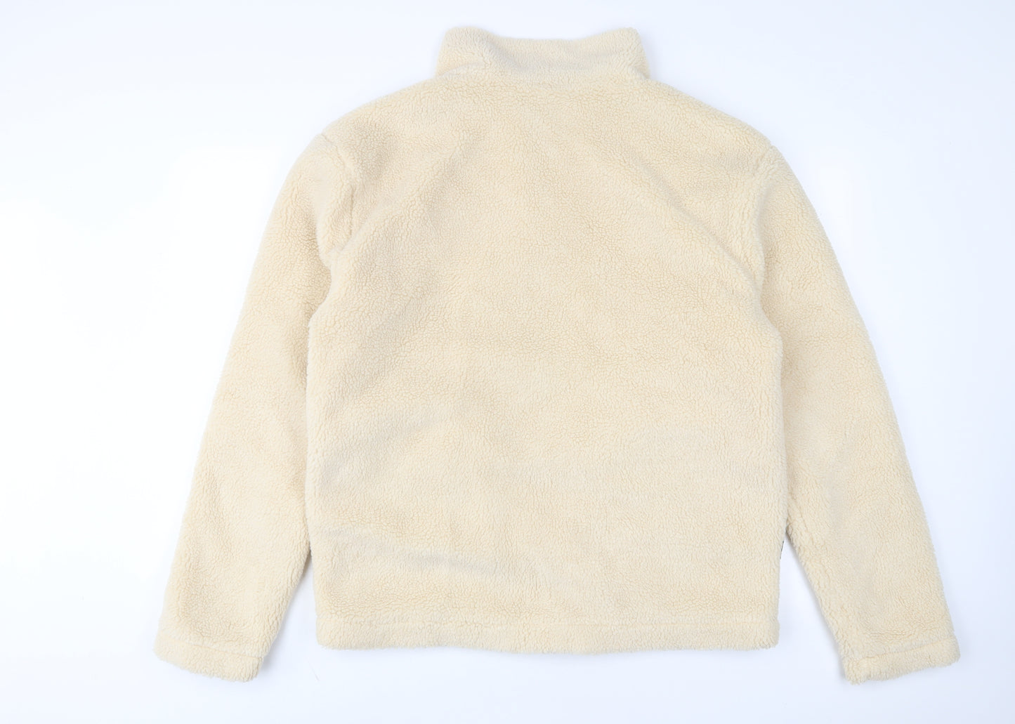 Le Breve Mens Beige Jacket Size L Zip