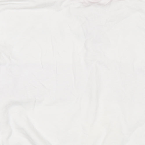 Divided by H&M Mens White Cotton Henley Sweatshirt Size M - Montreux