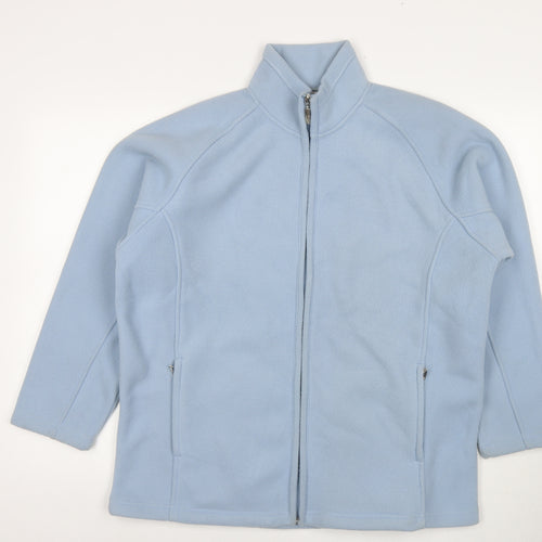Bonmarché Womens Blue Jacket Size M Zip
