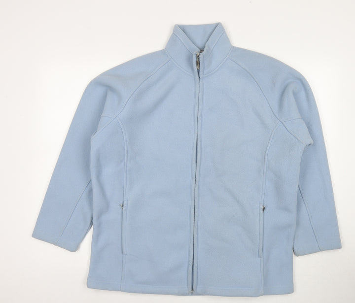 Bonmarché Womens Blue Jacket Size M Zip