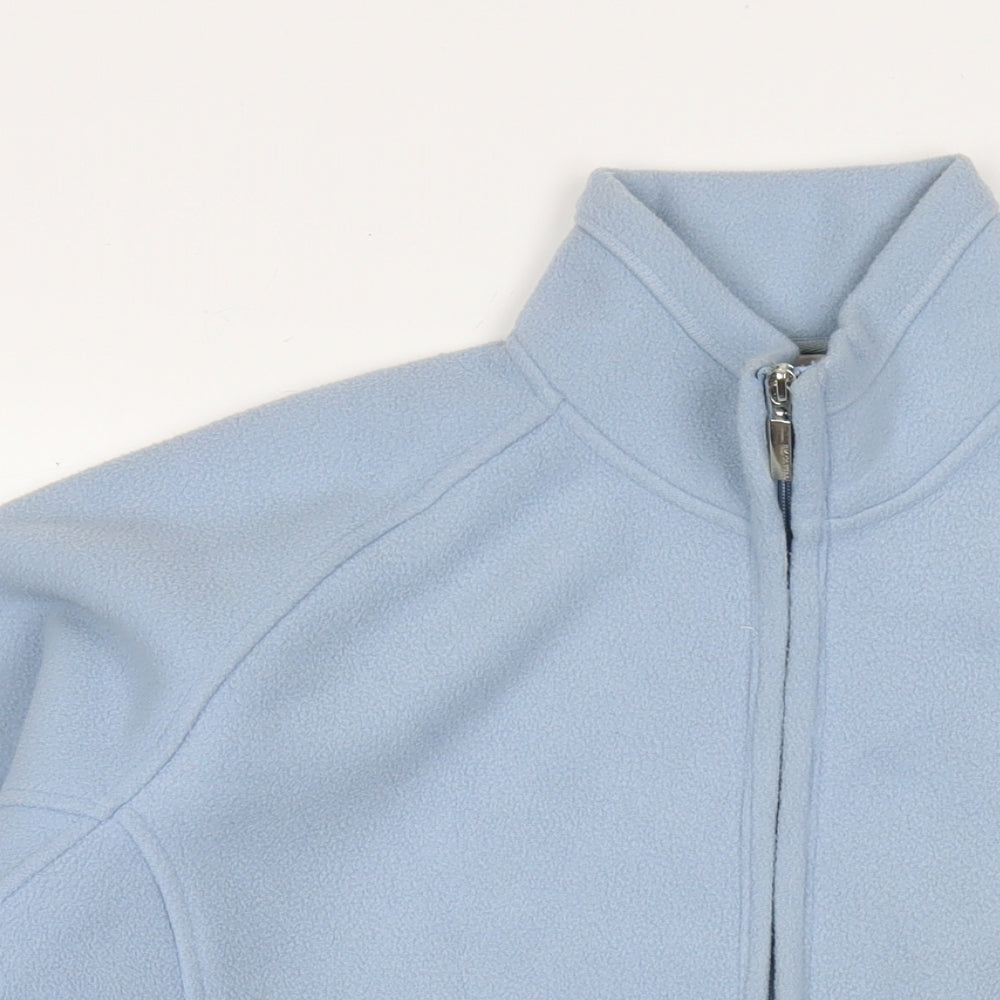 Bonmarché Womens Blue Jacket Size M Zip