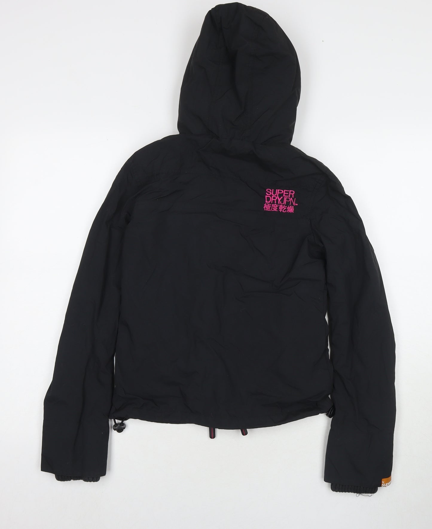 Superdry Womens Black Jacket Size XS Zip