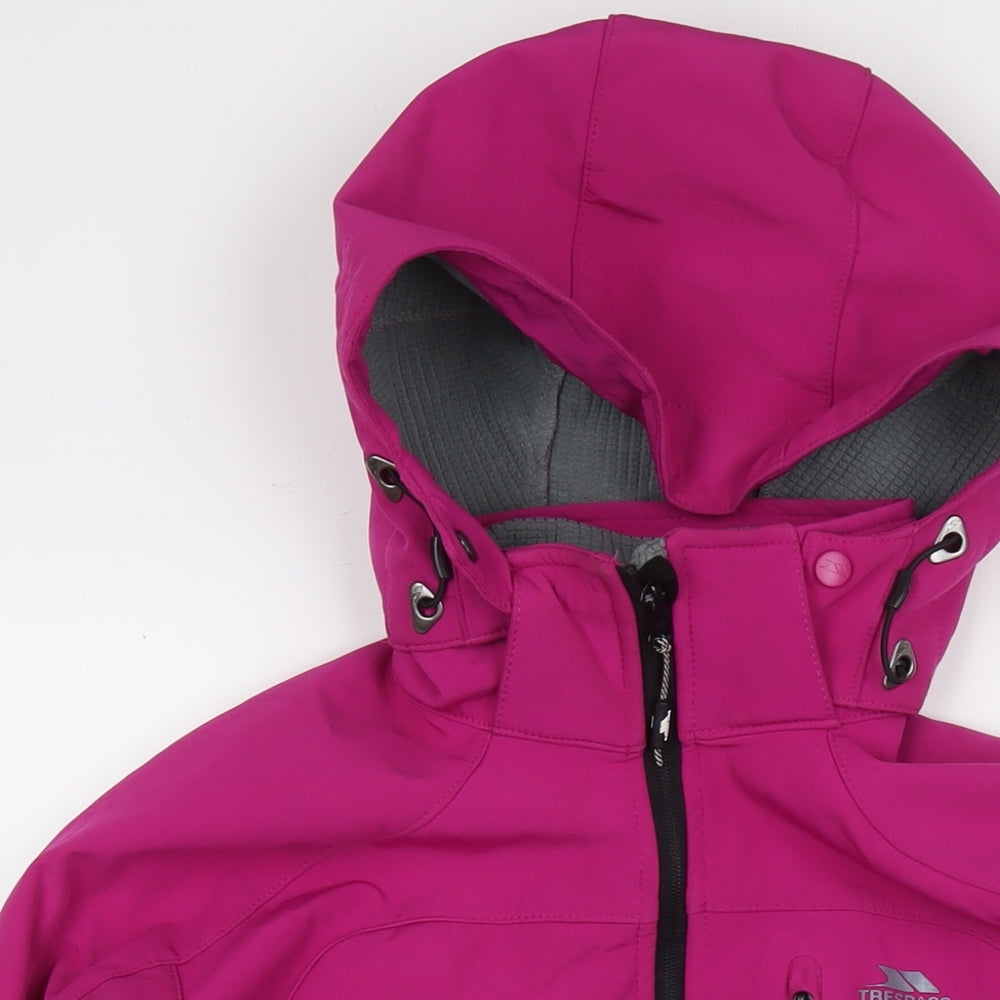 Trespass Womens Pink Jacket Size S Zip