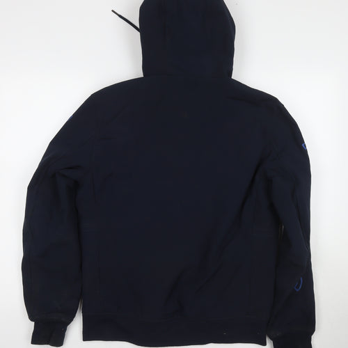 Michael Kors Mens Blue Jacket Size S Zip - Logo