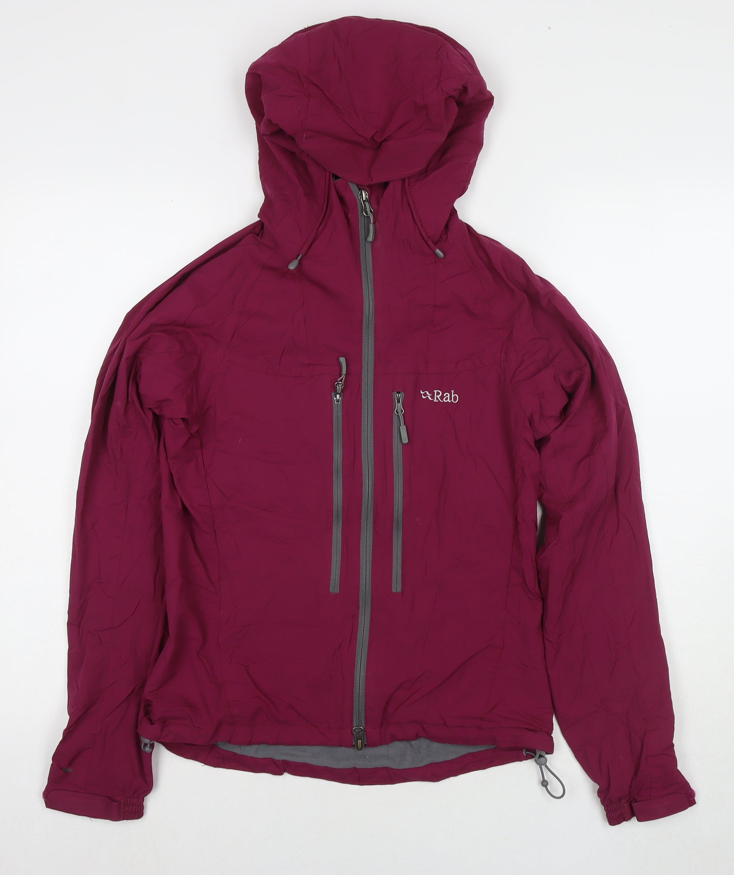 RAB Womens Purple Jacket Size 8 Zip