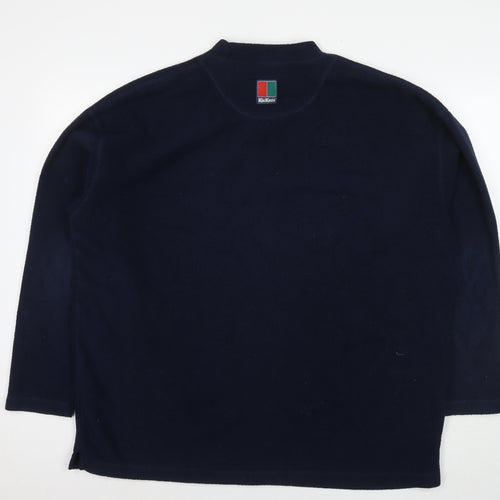Kickers Mens Blue Polyester Pullover Sweatshirt Size XL