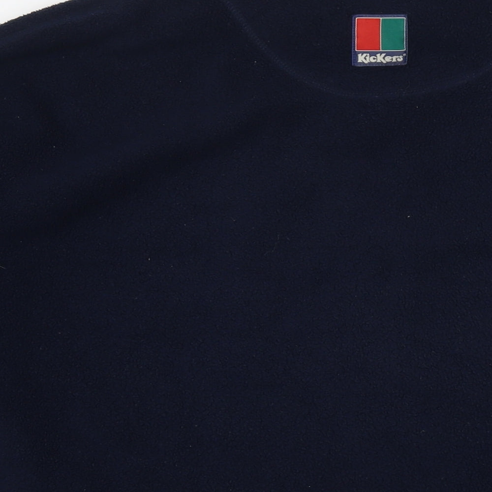 Kickers Mens Blue Polyester Pullover Sweatshirt Size XL
