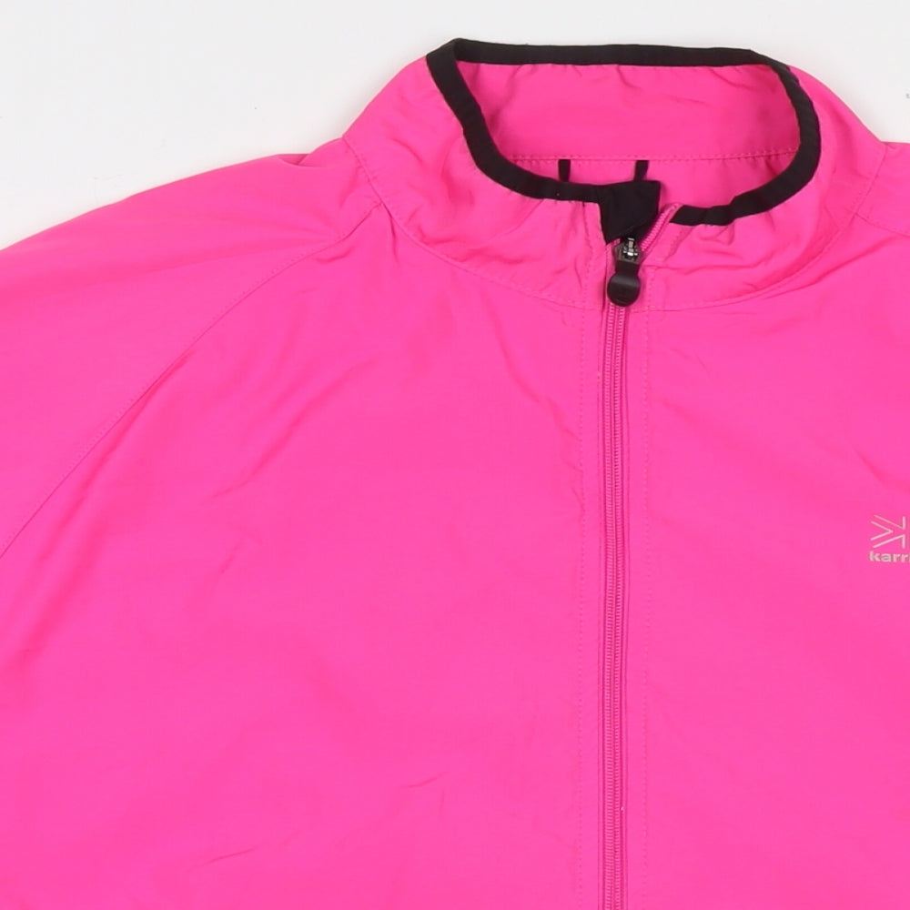 Karrimor Womens Pink Jacket Size 18 Zip